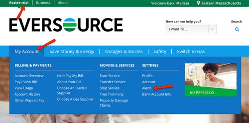 How to receive power outage updates from Eversource