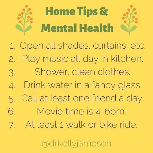 home health tips for mental health