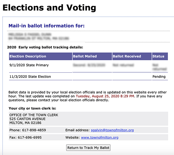track my ballot - massachusetts voting