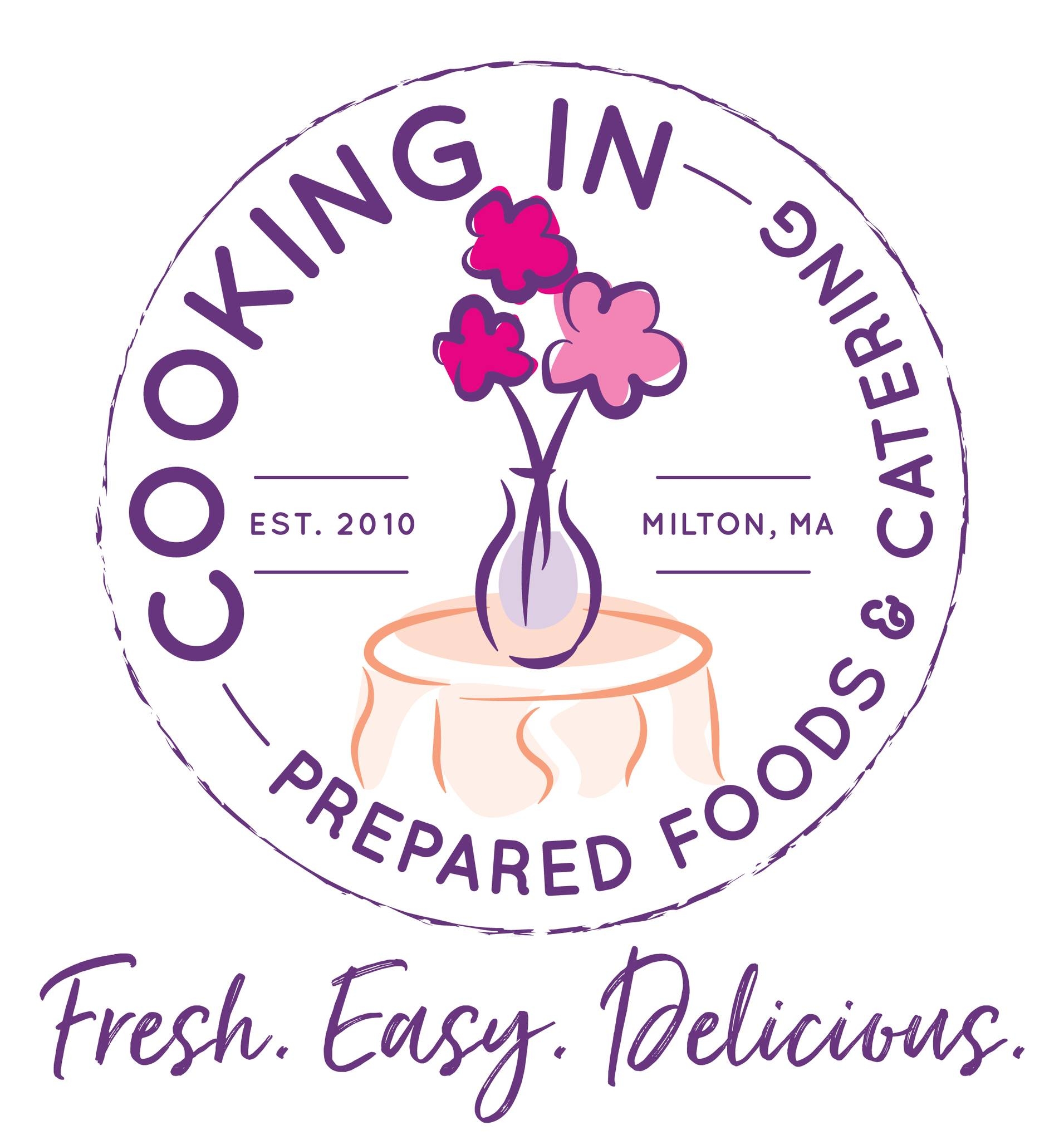 Cooking in Prepared Foods Catering Logo